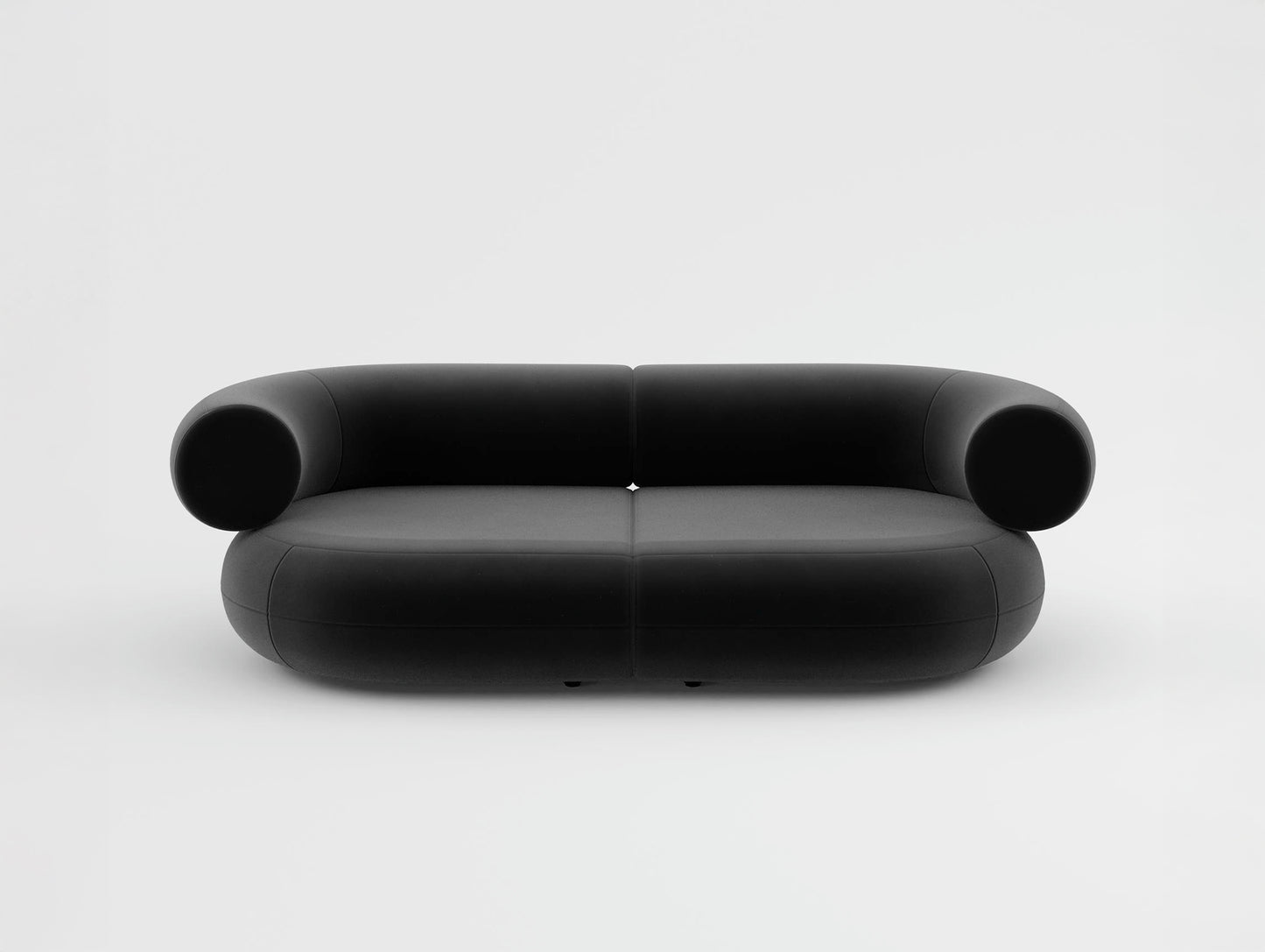 Fat 2.5-Seater Modular Sofa by Tom Dixon - Tom Dixon Velvet 158