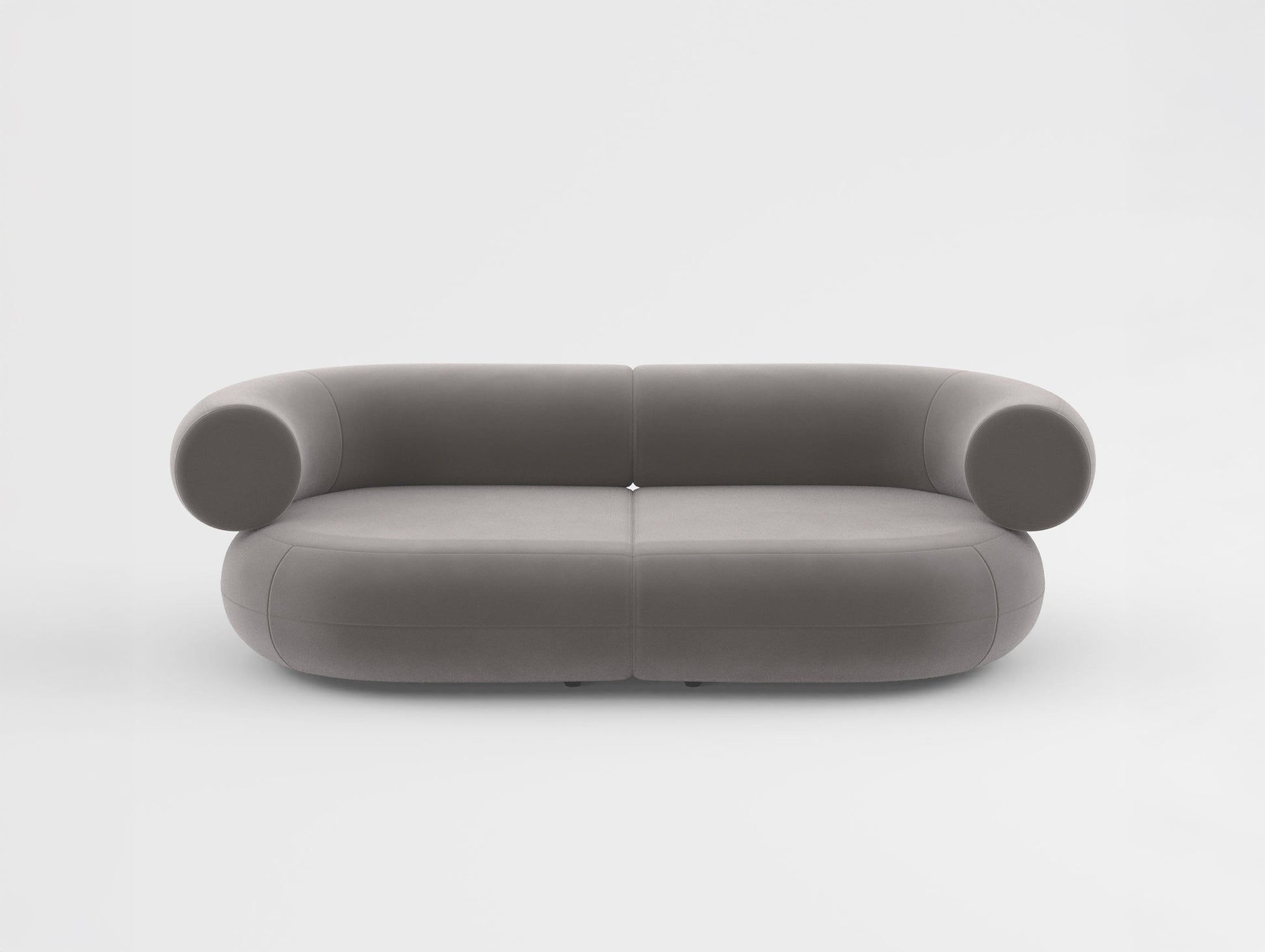 Fat 2.5-Seater Modular Sofa by Tom Dixon - Tom Dixon Velvet  84