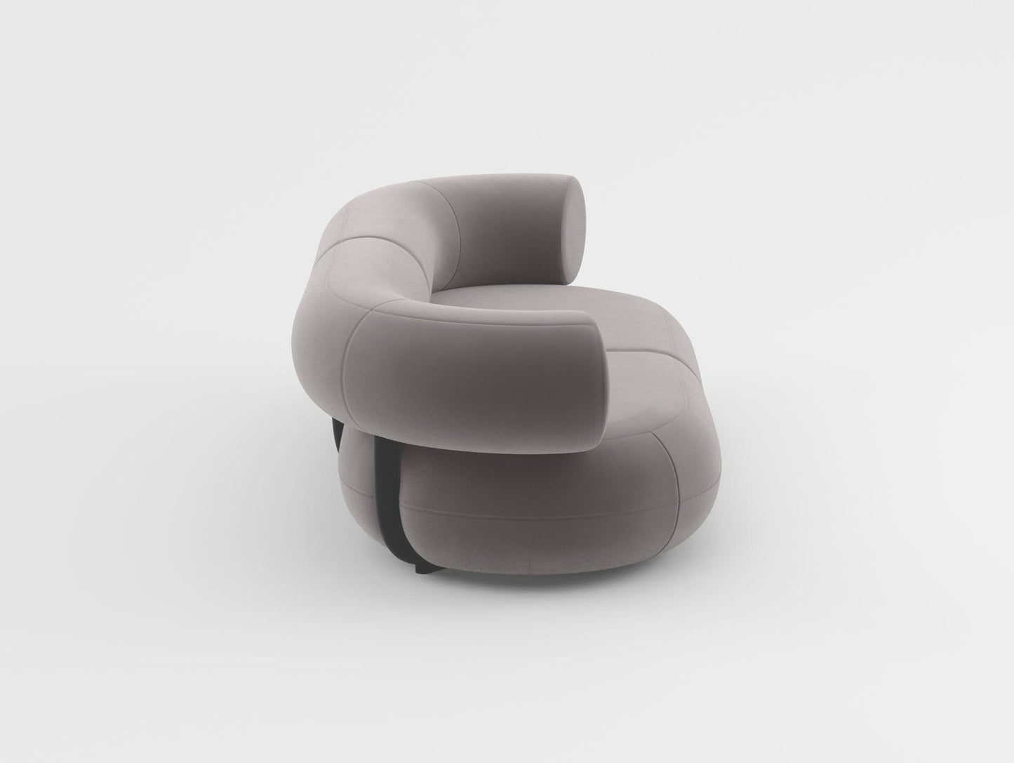 Fat 2.5-Seater Modular Sofa by Tom Dixon - Tom Dixon Velvet  84