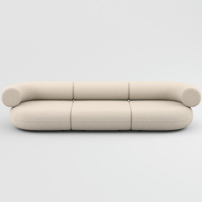 Fat 3-Seater Modular Sofa by Tom Dixon - Tom Dixon Boucle 101