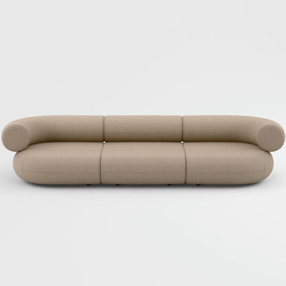 Fat 3-Seater Modular Sofa by Tom Dixon - Tom Dixon Boucle 84