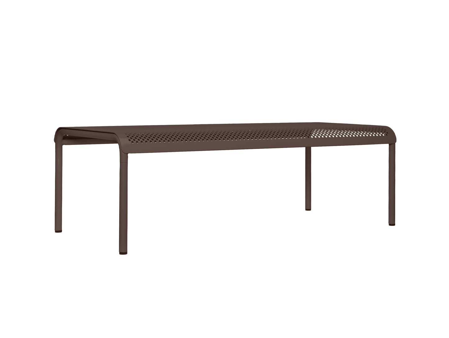 Dapple Low Table by Ferm Living - 114x57 cm / Dark Chocolate