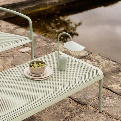 Dapple Low Table by Ferm Living - 114x57 cm / Tea Green