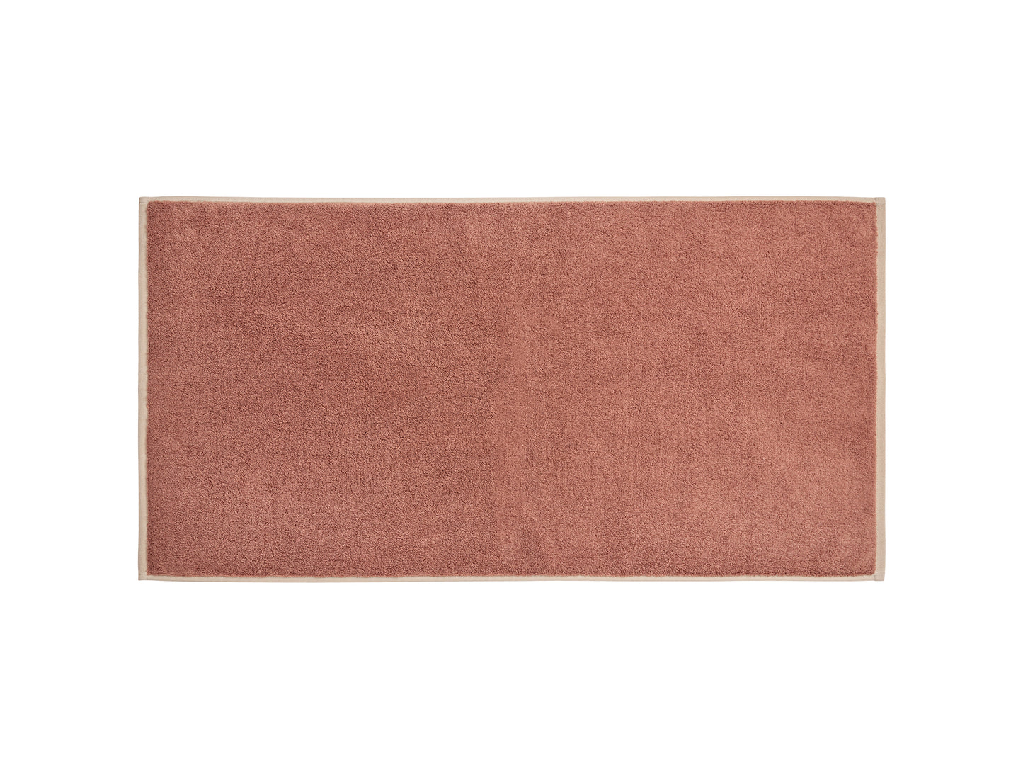 Ekko Bath Towel by Ferm Living - Mocha / Cashmere