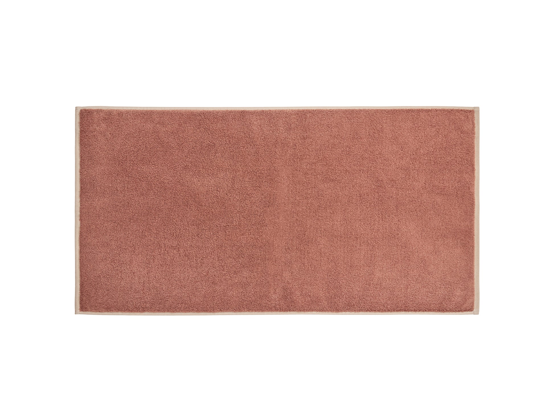 Ekko Bath Towel by Ferm Living - Mocha / Cashmere