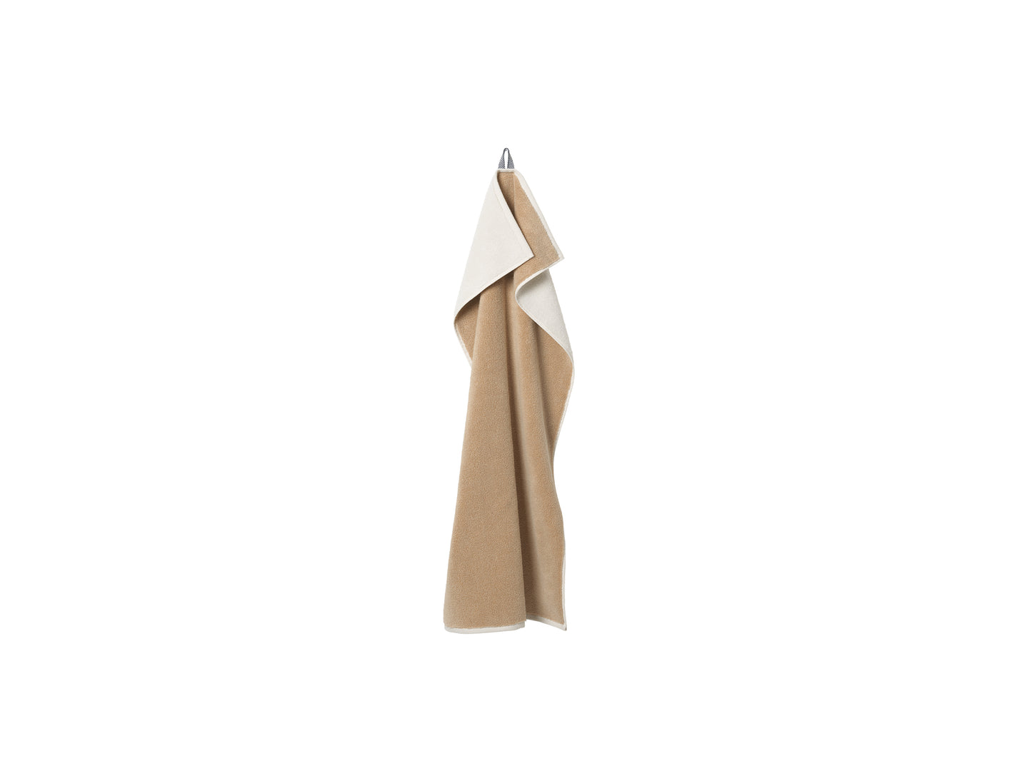 Ekko Hand Towel by Ferm Living - Cashmere / Off White