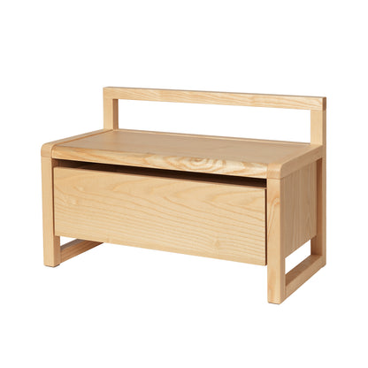 Little Architect Storage Bench by Ferm Living - Lacquered Ash