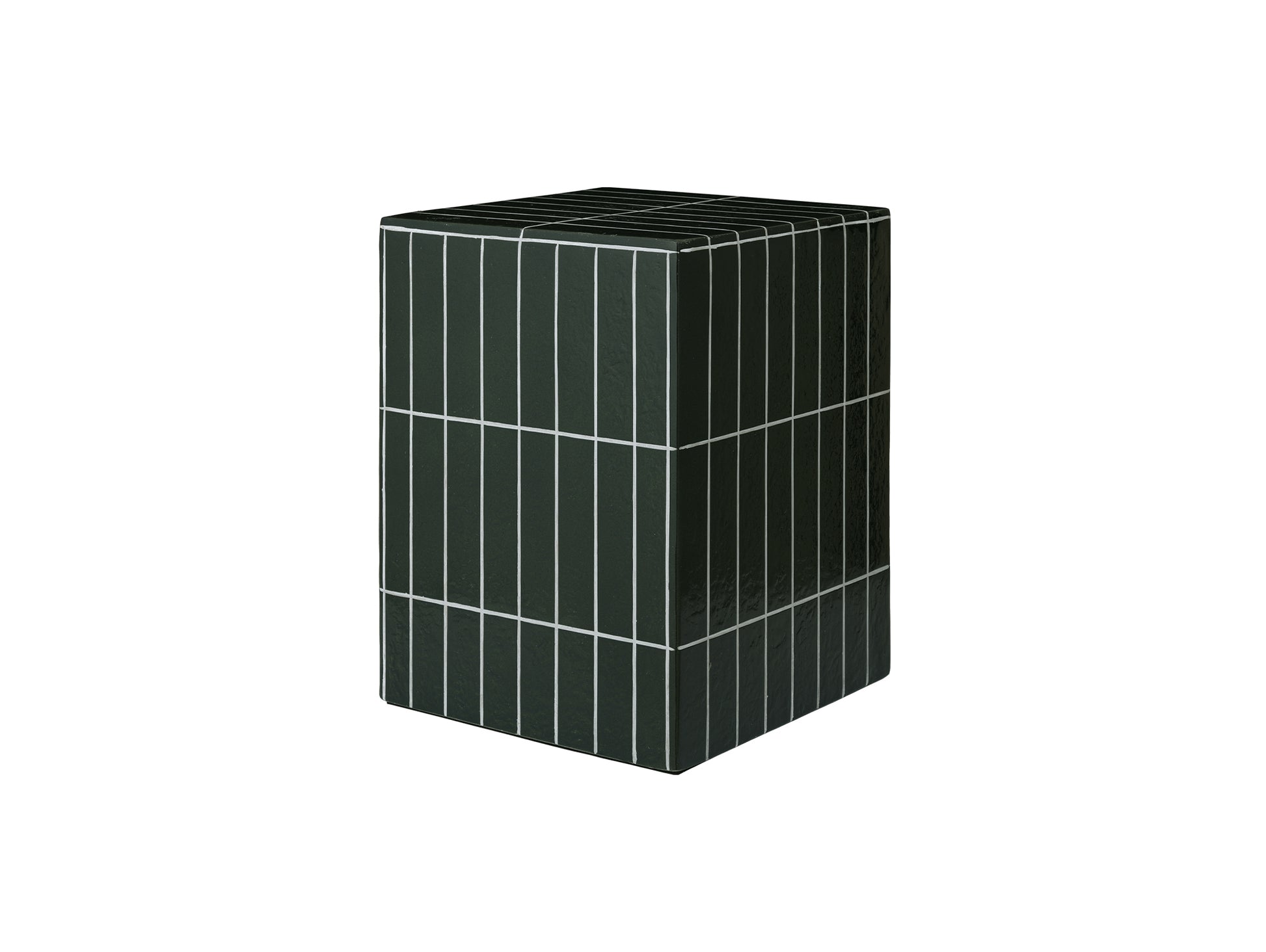 Pillar Side Table by Ferm Living - Dark Green