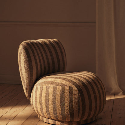 Rico Piccolo Lounge Chair by Ferm Living - Louisiana Sand Off White
