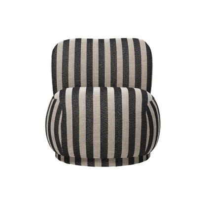 Rico Piccolo Lounge Chair by Ferm Living - Louisiana Sand Black