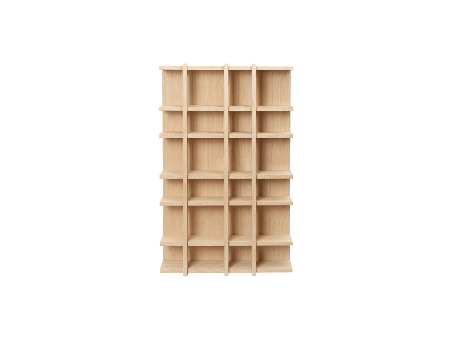 Tilem Shelf by Ferm Living - 4x6 / Natural Oak Veneer