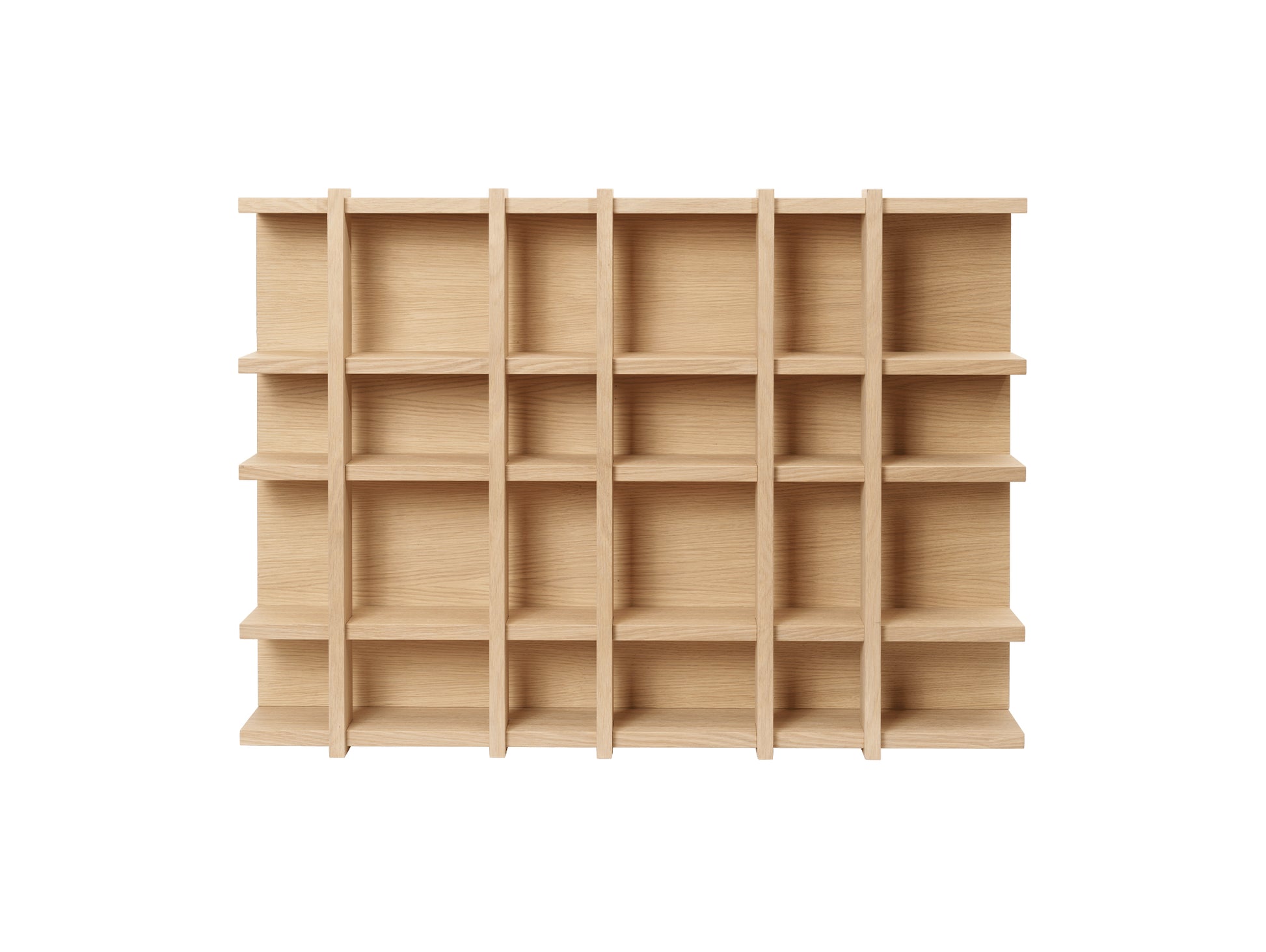 Tilem Shelf by Ferm Living - 6x4 / Natural Oak Veneer