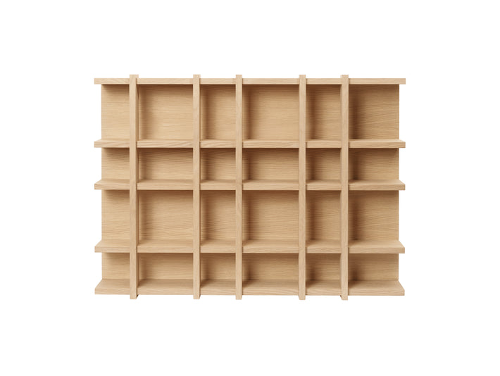 Tilem Shelf by Ferm Living - 6x4 / Natural Oak Veneer