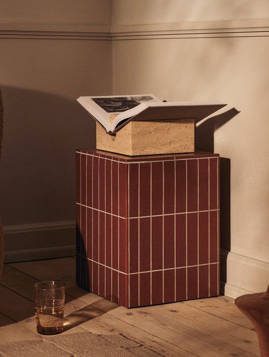 Pillar Side Table by Ferm Living - Brown