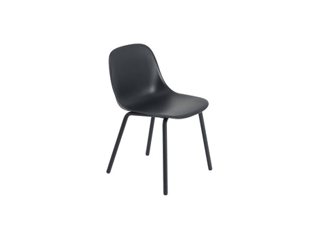 Fiber Outdoor Side Chair by Muuto - Anthracite Black