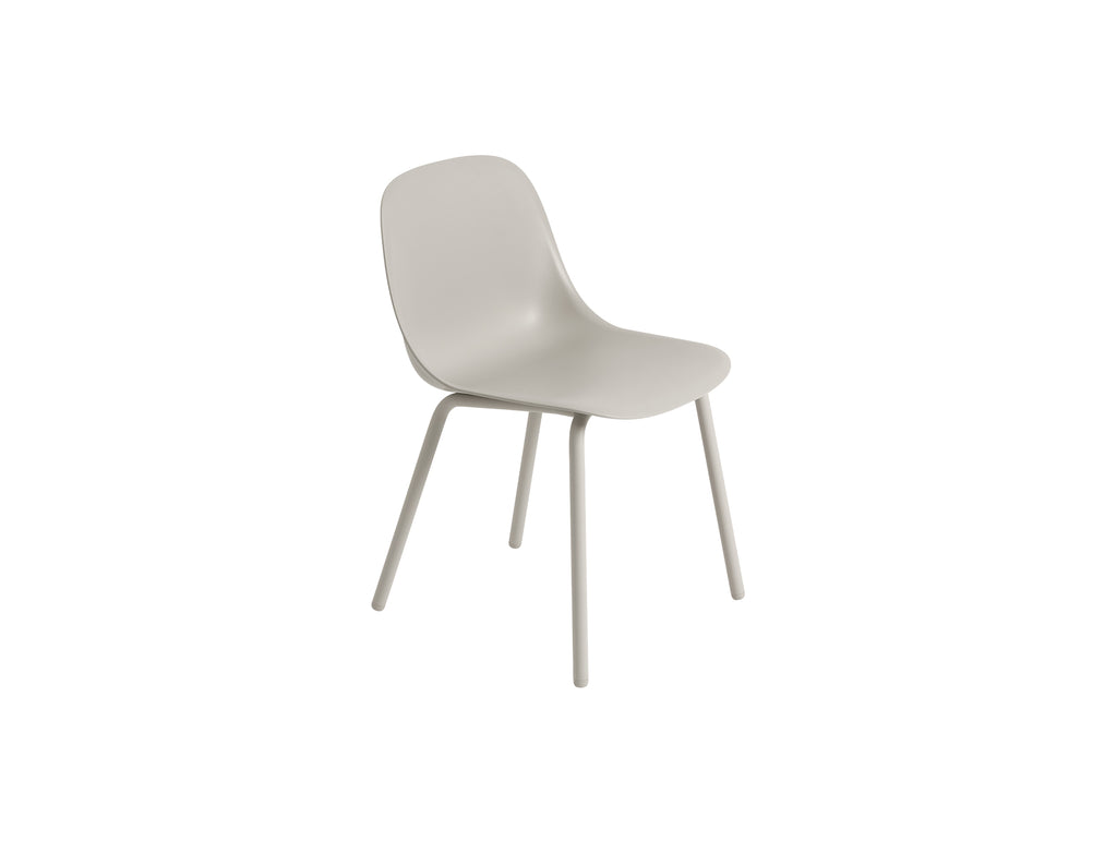 Fiber Outdoor Side Chair by Muuto - Grey