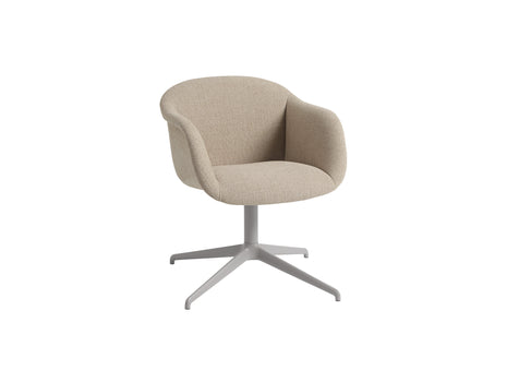 Fiber Soft Armchair with Swivel Base by Muuto - Ecriture 240