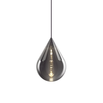 Flare Bead Silver LED Pendant Light by Tom Dixon