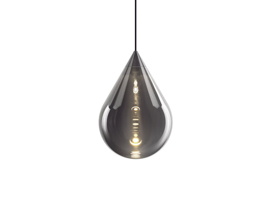 Flare Bead Silver LED Pendant Light by Tom Dixon