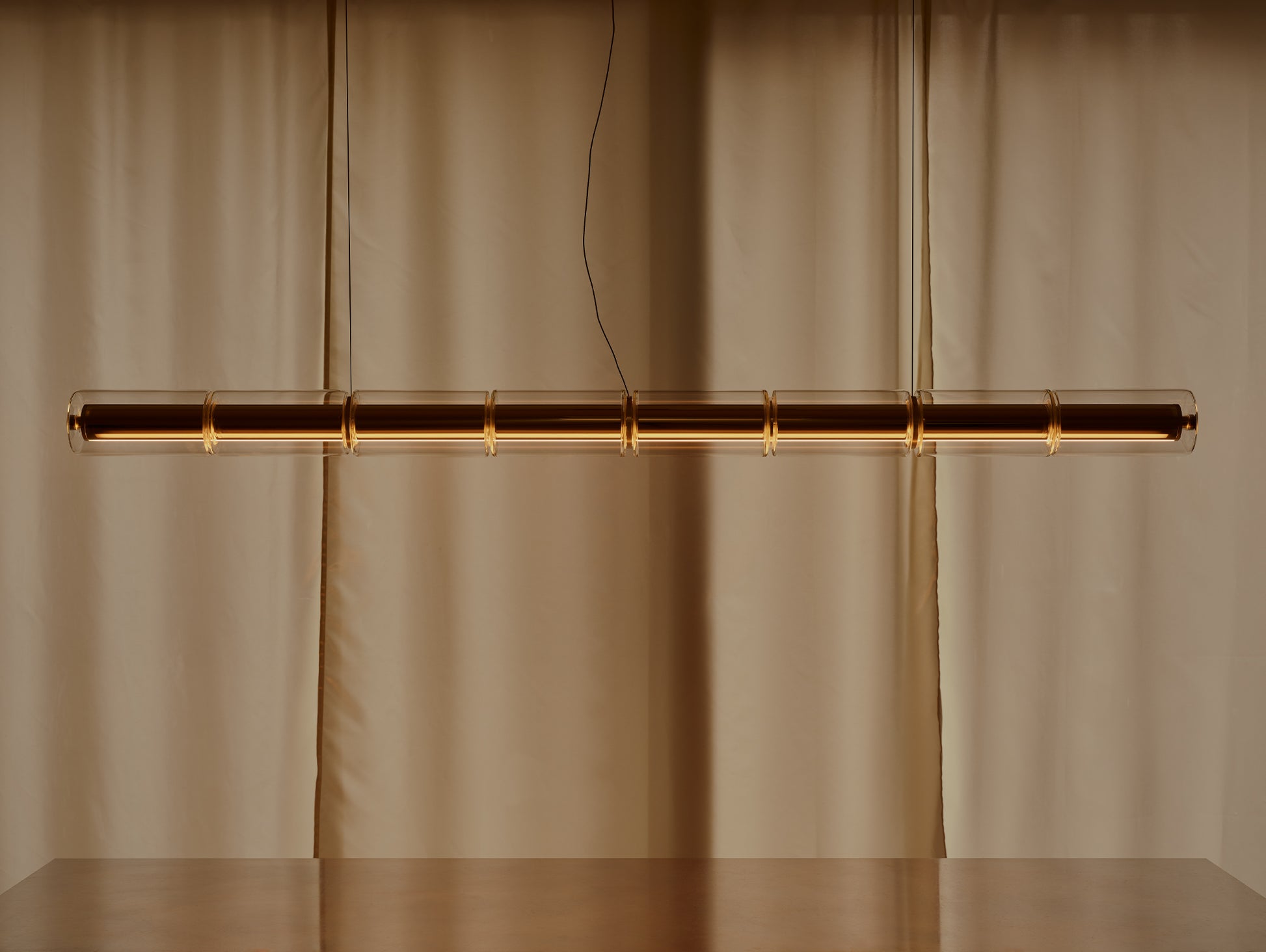 Luce Cilindrica Suspension by Flos