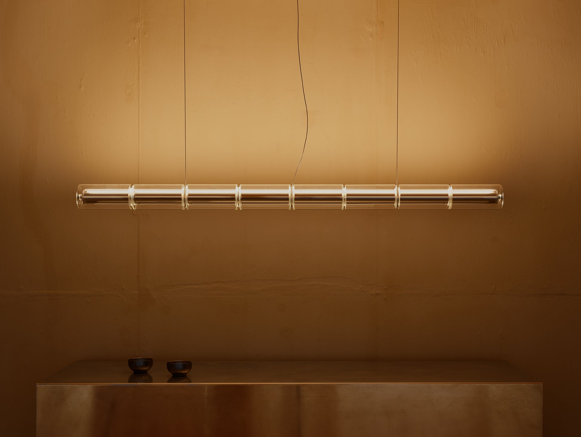 Luce Cilindrica Suspension by Flos
