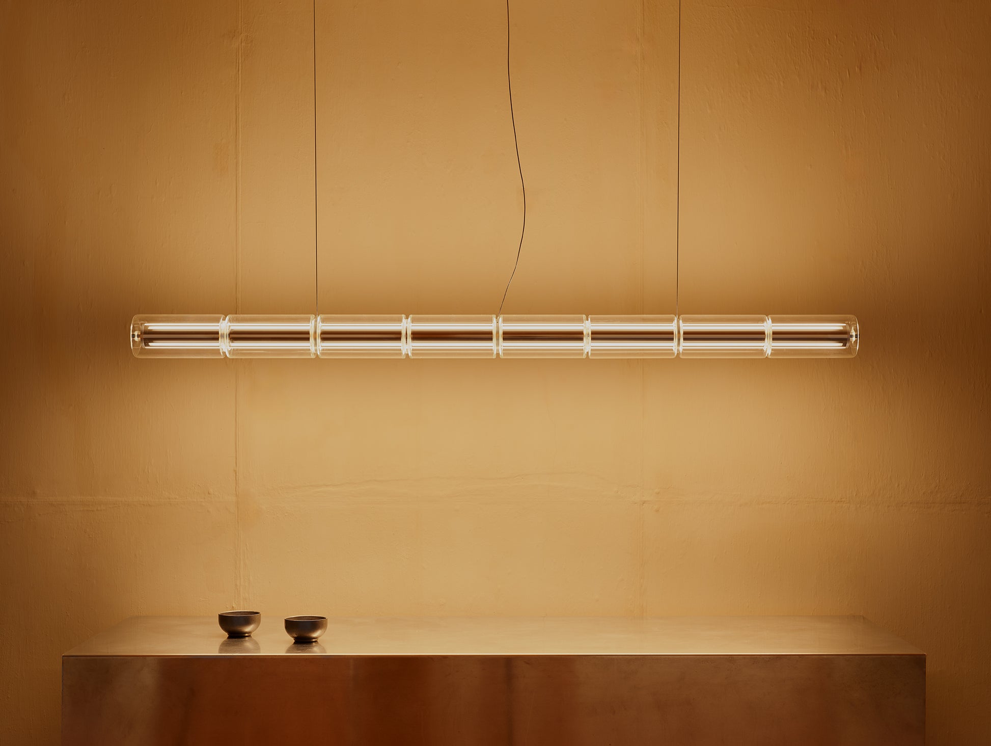 Luce Cilindrica Suspension by Flos