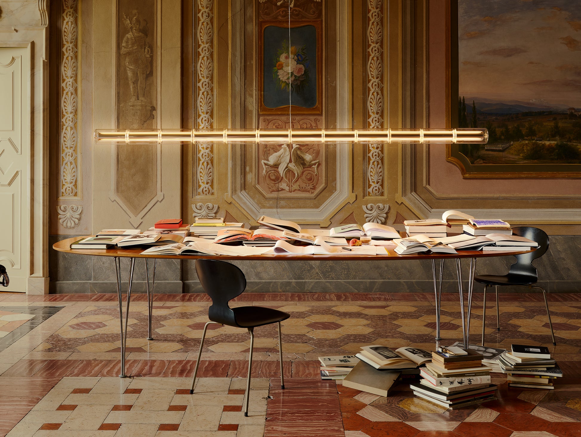 Luce Cilindrica Suspension by Flos