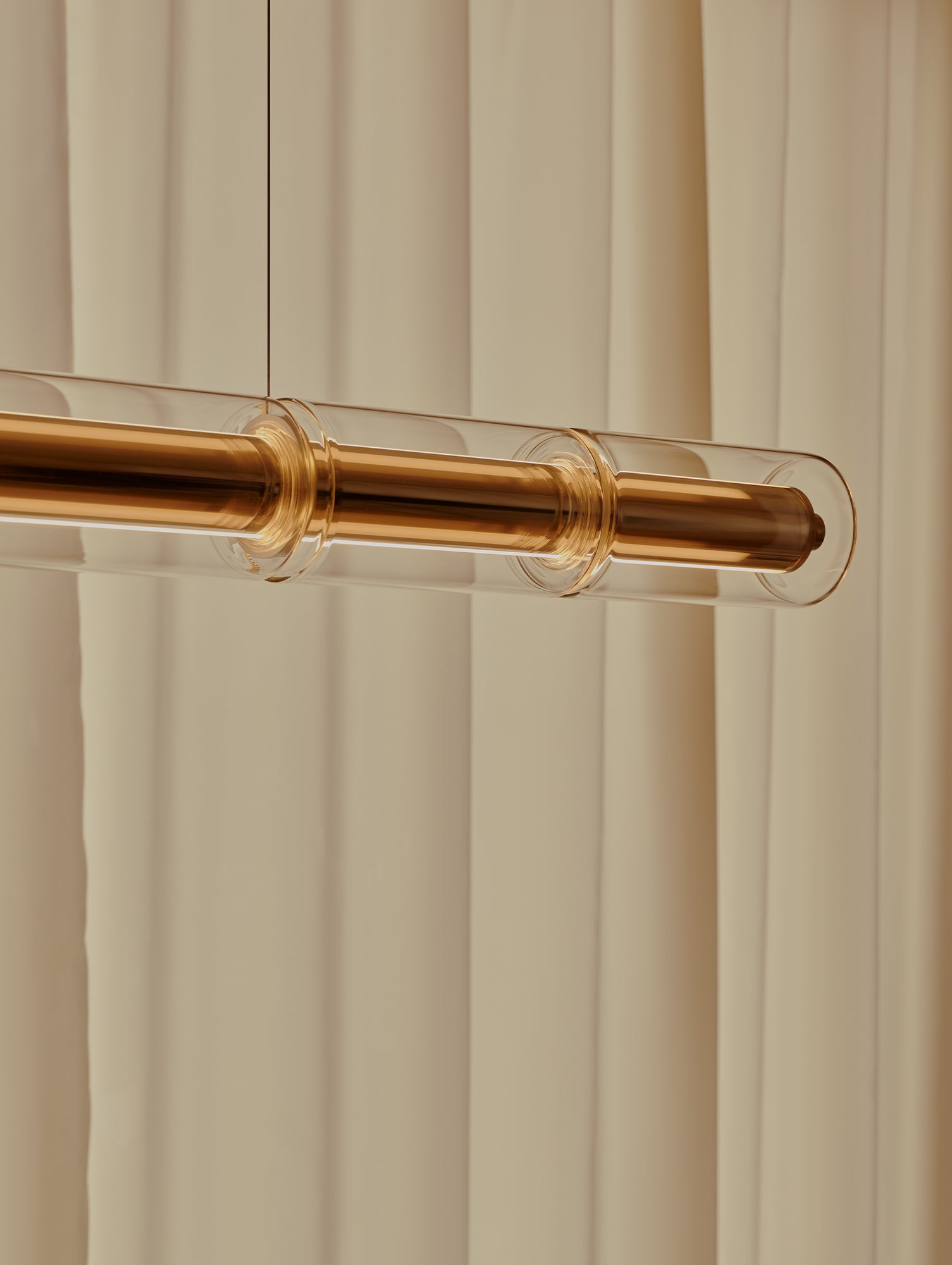 Luce Cilindrica Suspension by Flos