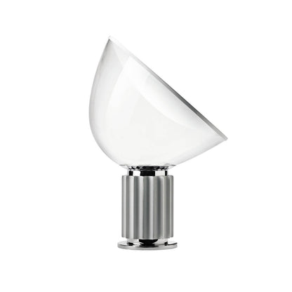 Taccia Table Lamp (PMMA) by Flos - Large / Silver