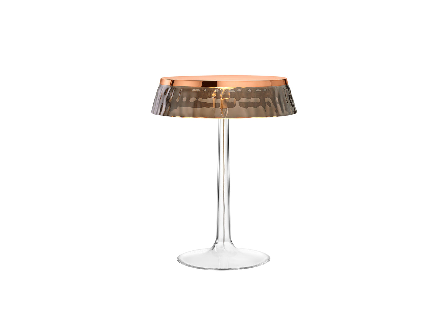Bon Jour Table Lamp by Flos - Fumée / Copper