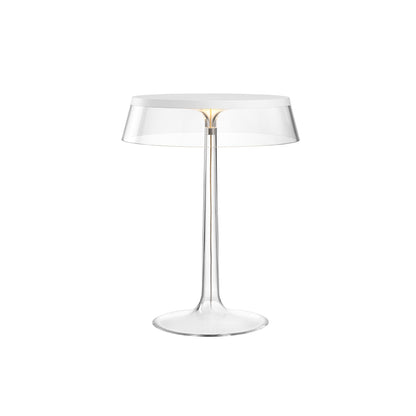 Bon Jour Table Lamp by Flos - Transparent / White