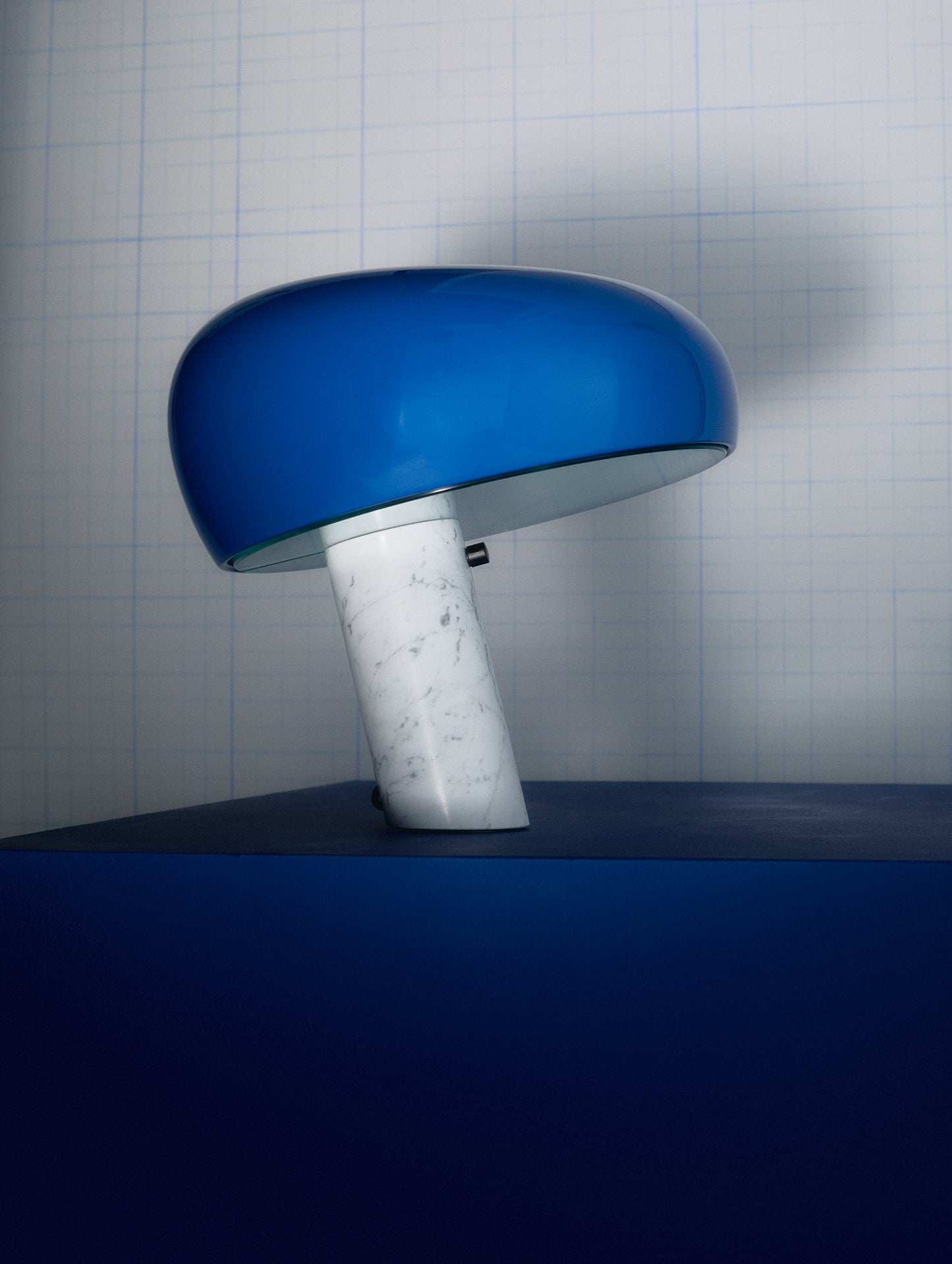 Snoopy Table Lamp by Flos - Navy Blue