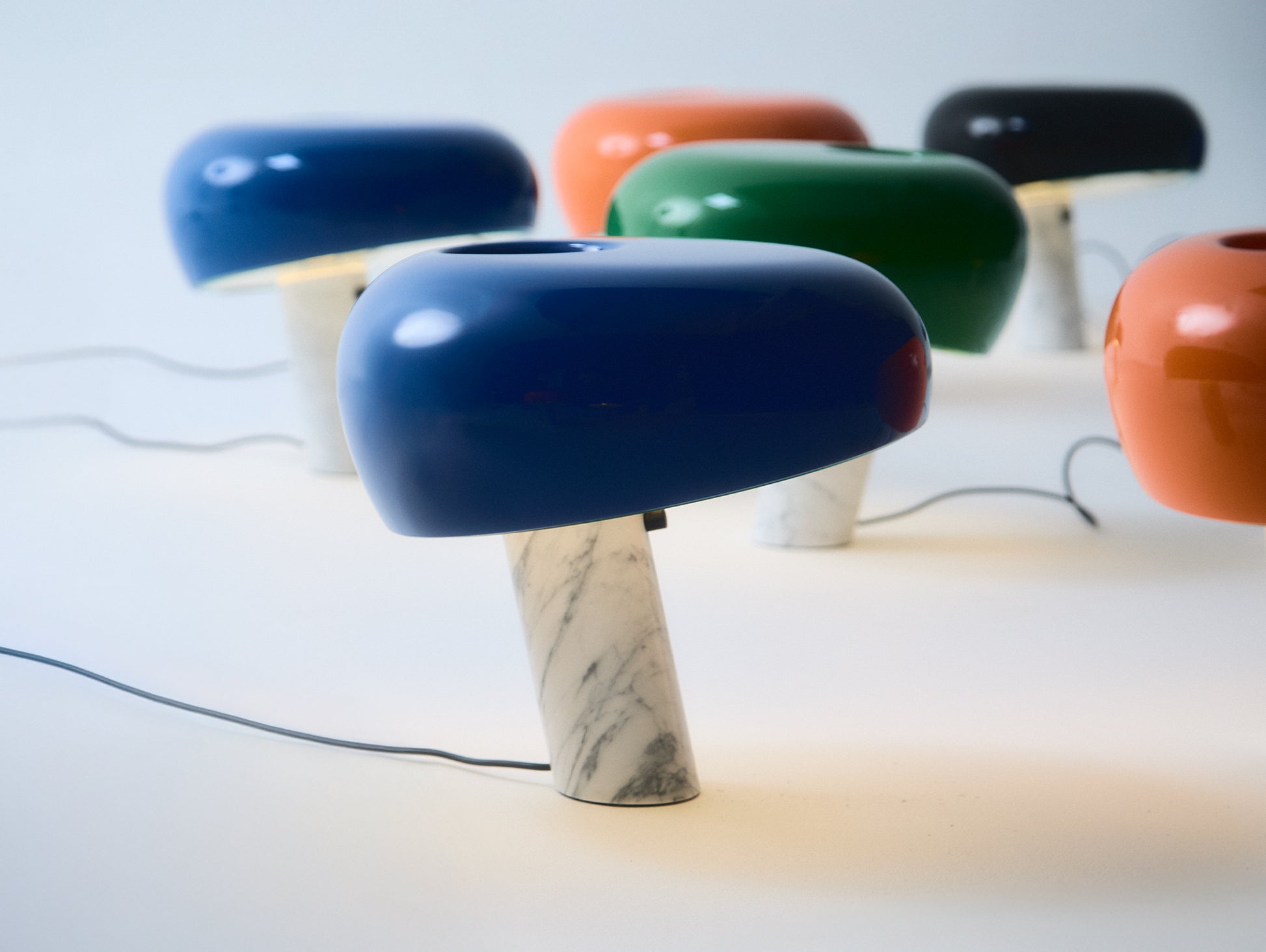 Snoopy Table Lamp by Flos - Navy Blue