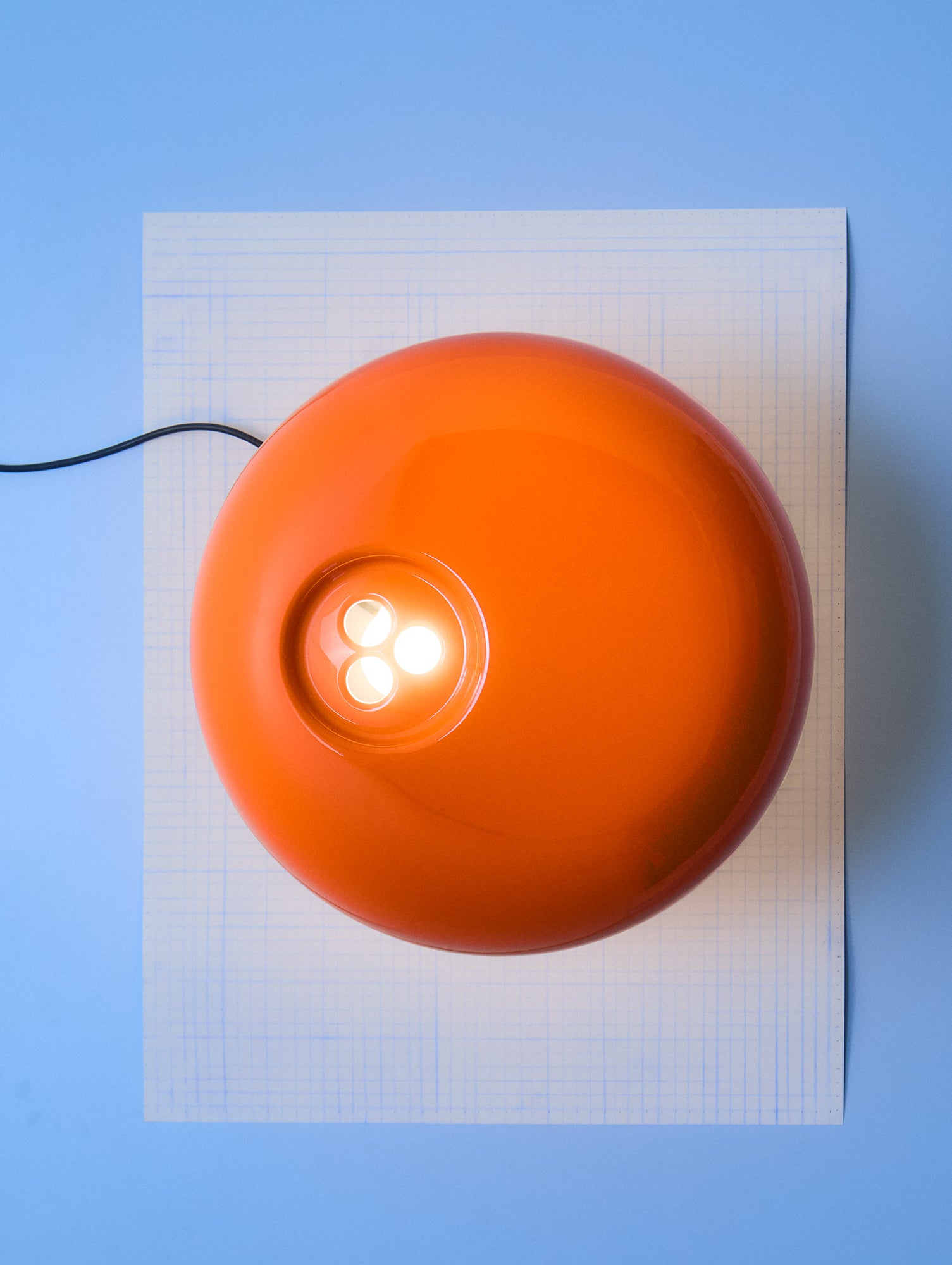 Snoopy Table Lamp by Flos - Orange