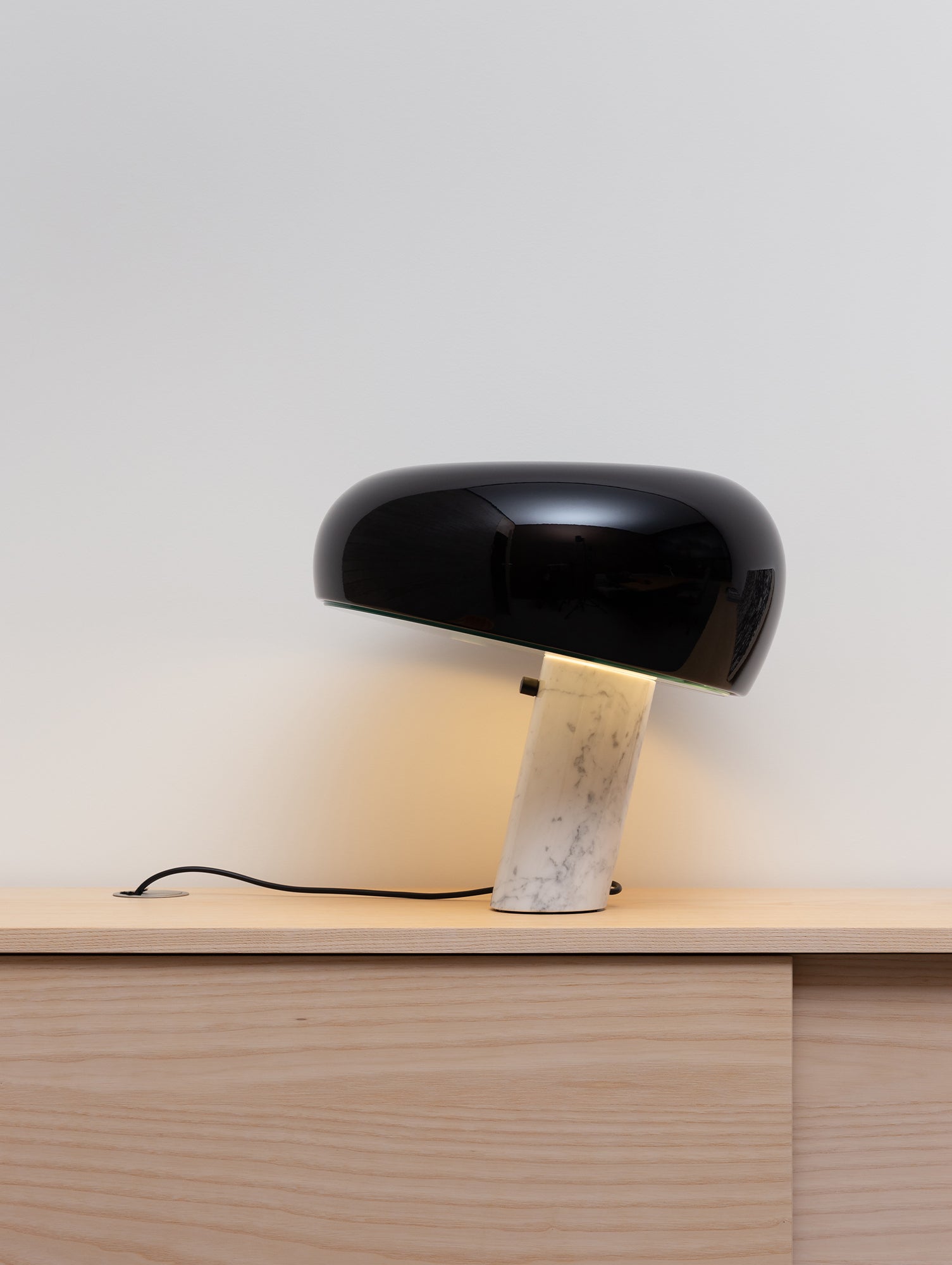 Snoopy Table Lamp by Flos - Black