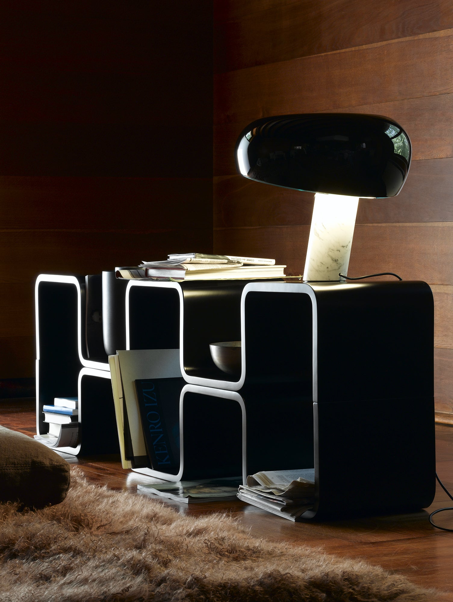 Snoopy Table Lamp by Flos - Black