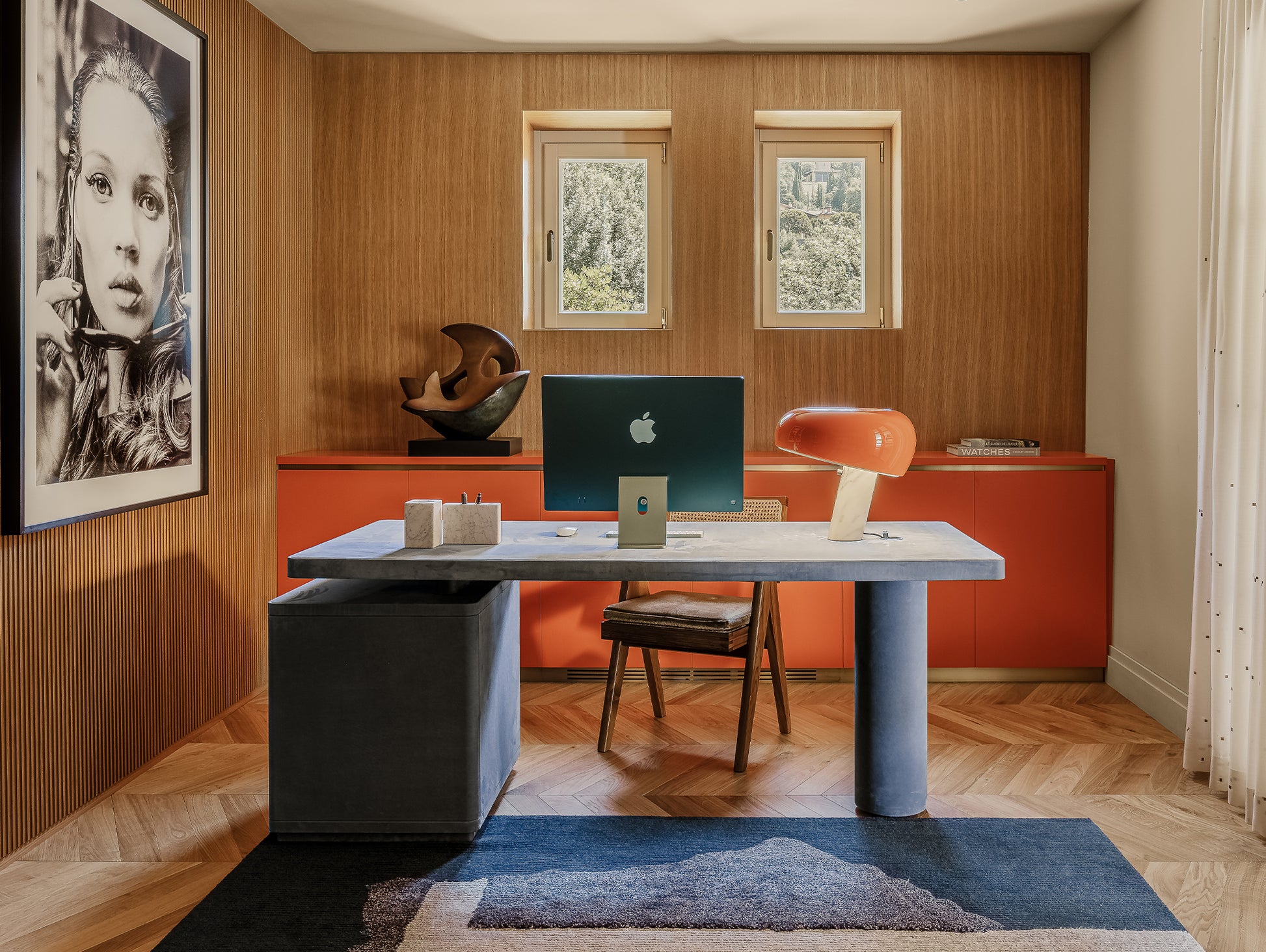 Snoopy Table Lamp by Flos - Orange