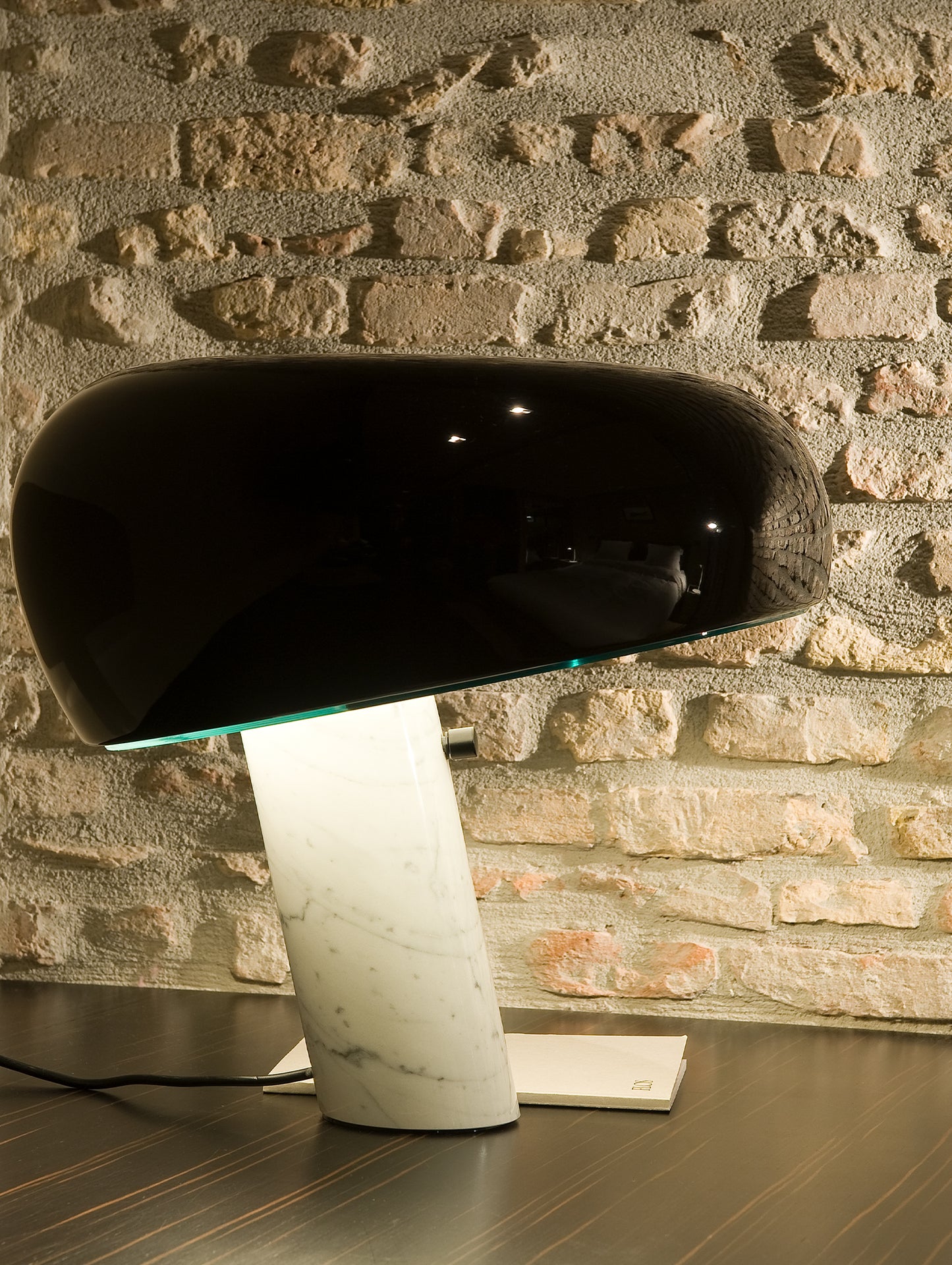 Snoopy Table Lamp by Flos - Black
