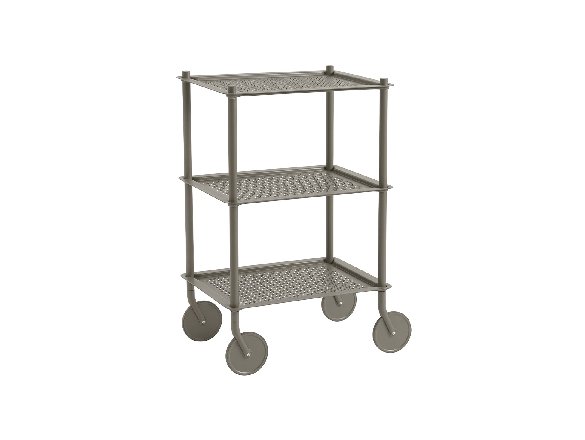 Taupe 3-Layer Flow Trolley by Muuto