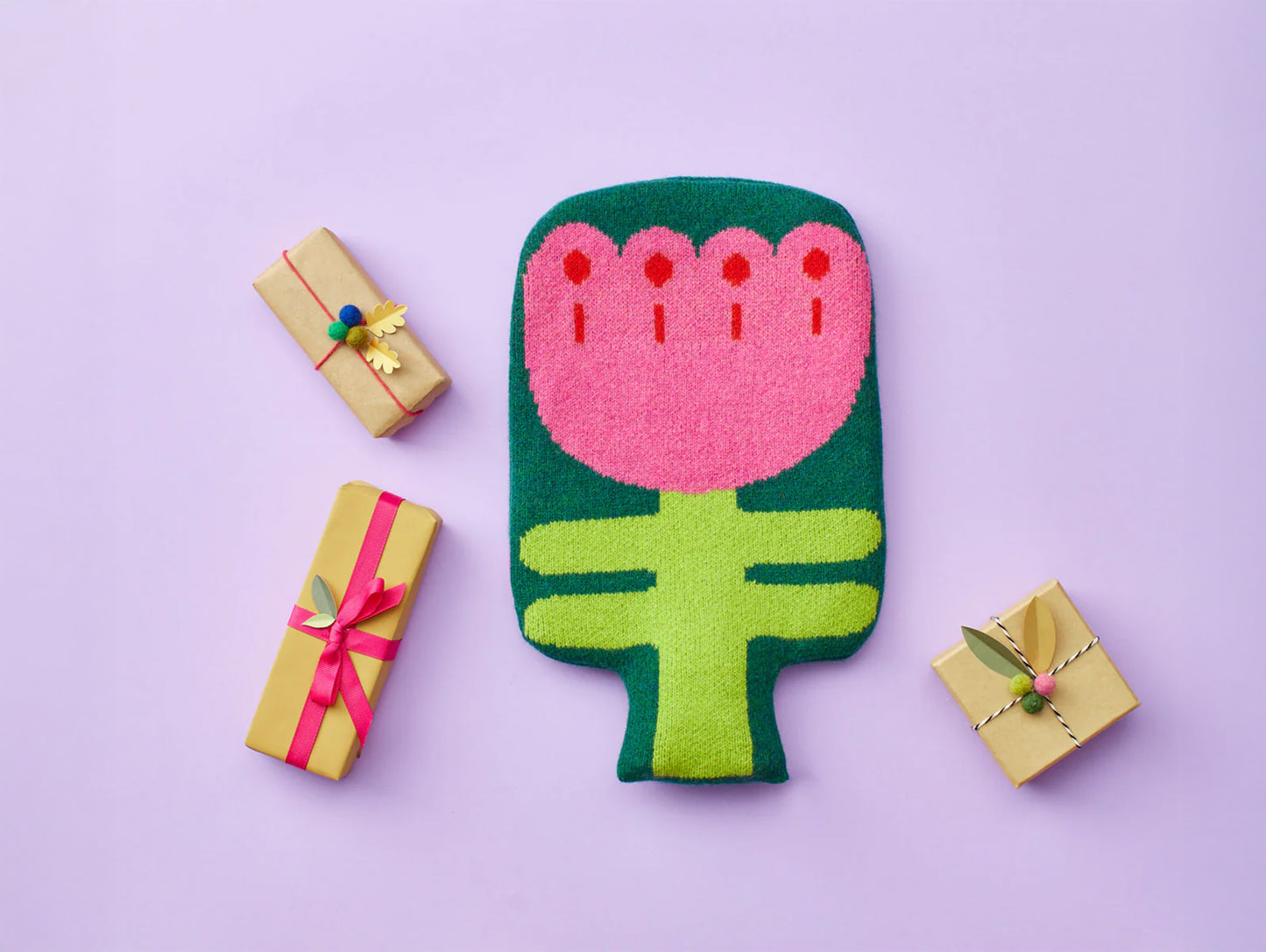 Flower Hot Water Bottle by Donna Wilson