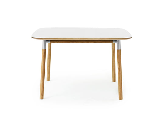 Form Table by Normann Copenhagen - 120x120 cm / White Laminate Tabletop