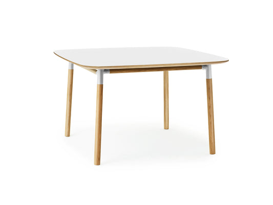 Form Table by Normann Copenhagen - 120x120 cm / White Laminate Tabletop