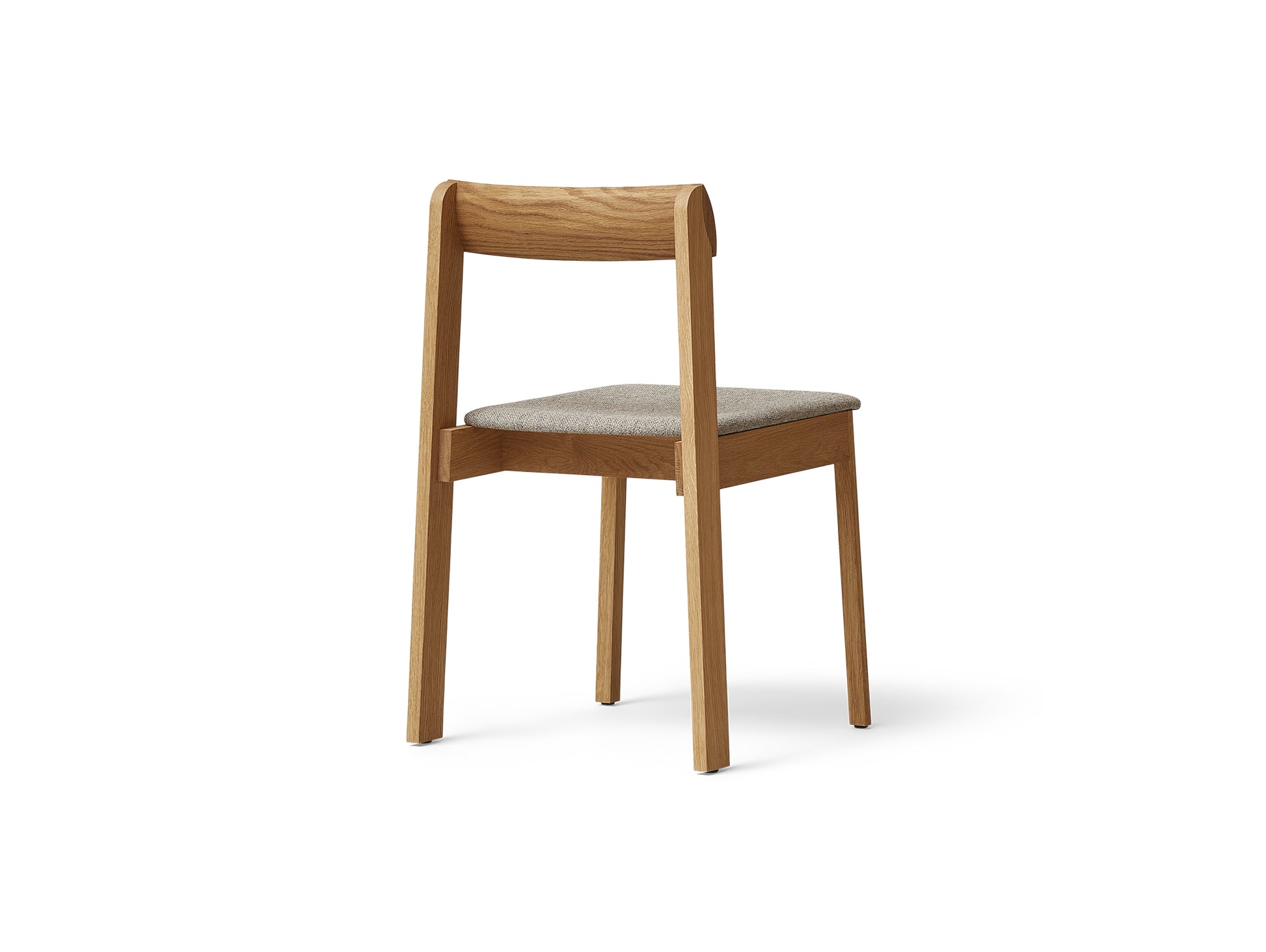Blueprint Chair Upholstered by Form & Refine - Frame: Oiled Oak / Seat: Hallingdal 65 227