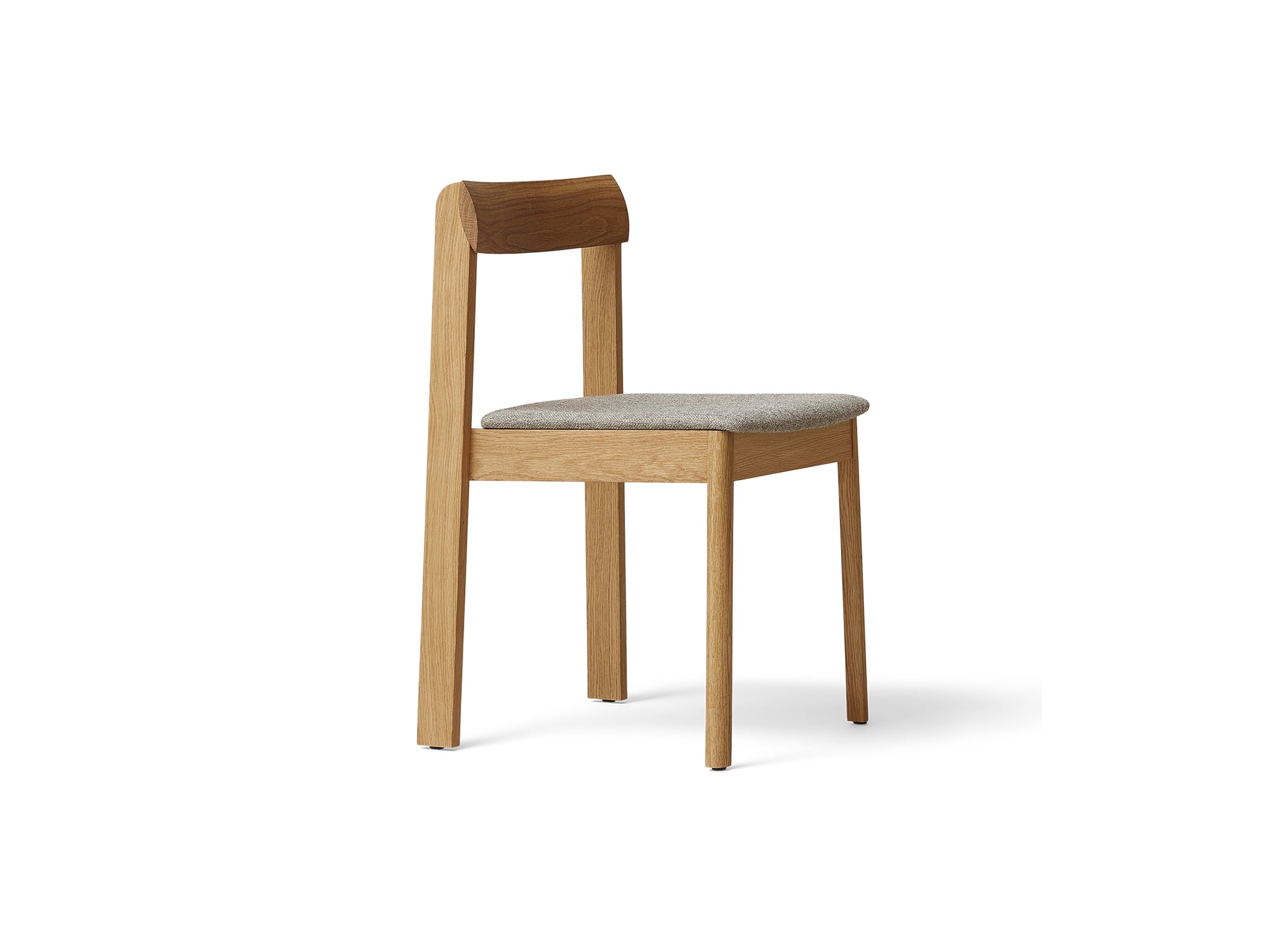Blueprint Chair Upholstered by Form & Refine - Frame: Oiled Oak / Seat: Hallingdal 65 227