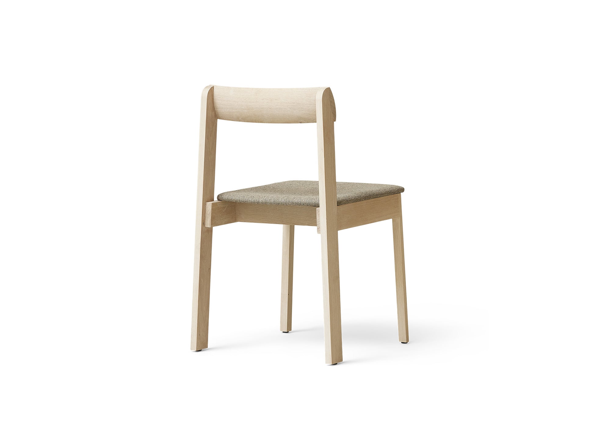 Blueprint Chair Upholstered by Form & Refine - Frame: White Oiled Oak / Seat: Hallingdal 65 227