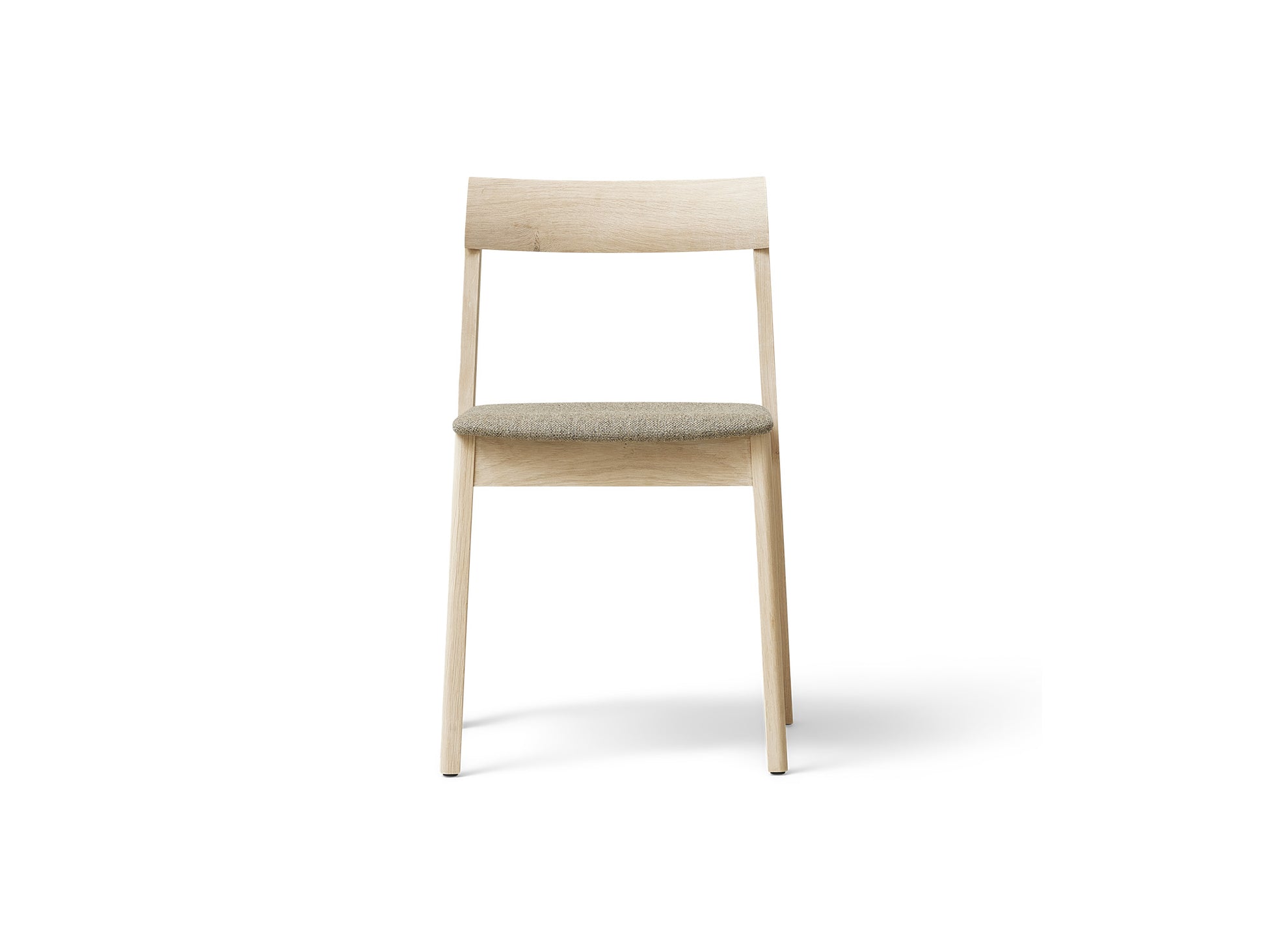 Blueprint Chair Upholstered by Form & Refine - Frame: White Oiled Oak / Seat: Hallingdal 65 227