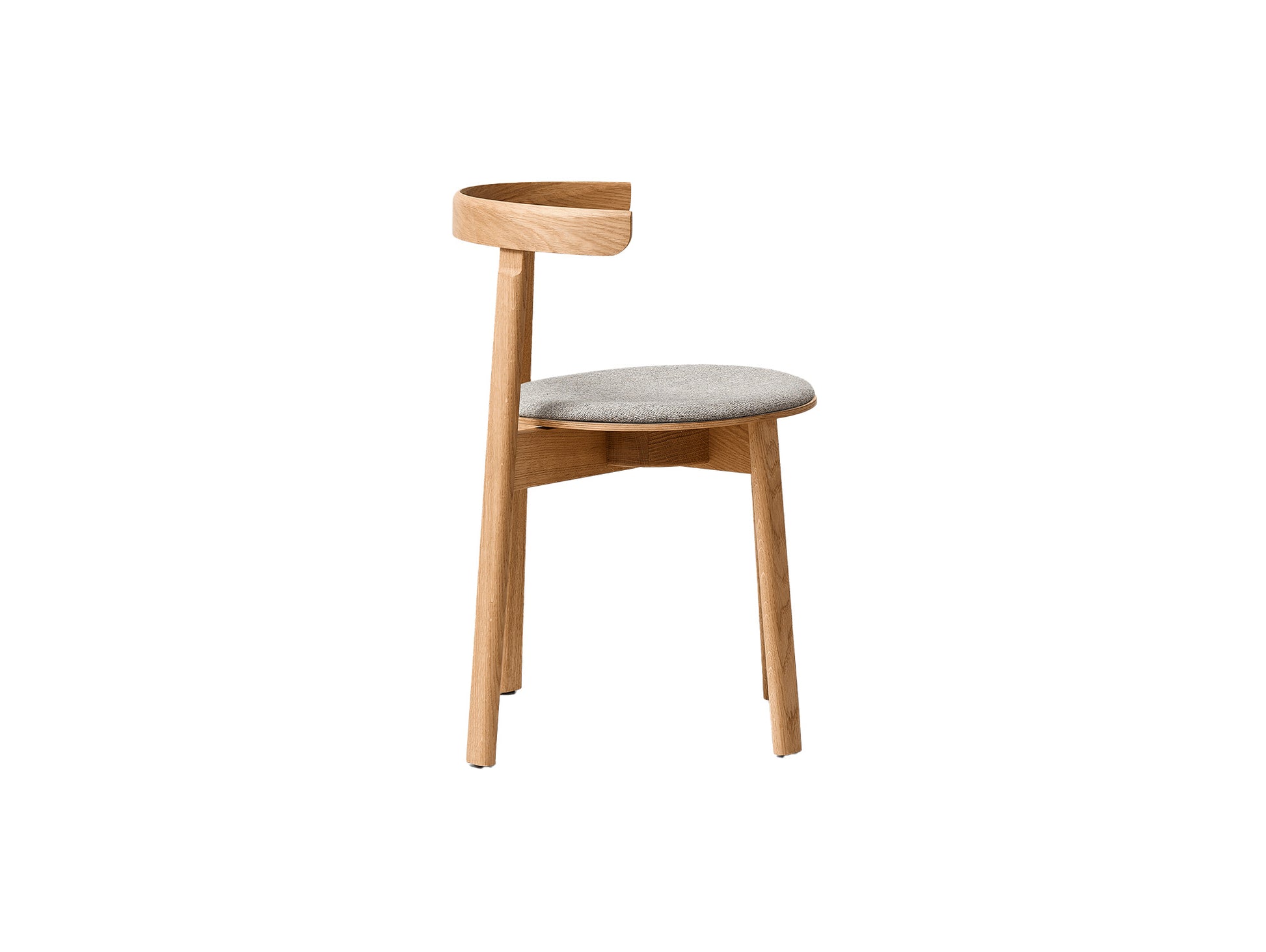 Lunar Chair Upholstered by Form & Refine - Oiled Oak