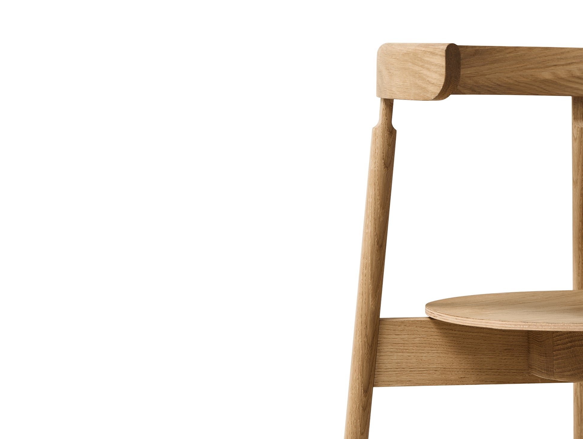 Lunar Chair by Form & Refine - Oiled Oak