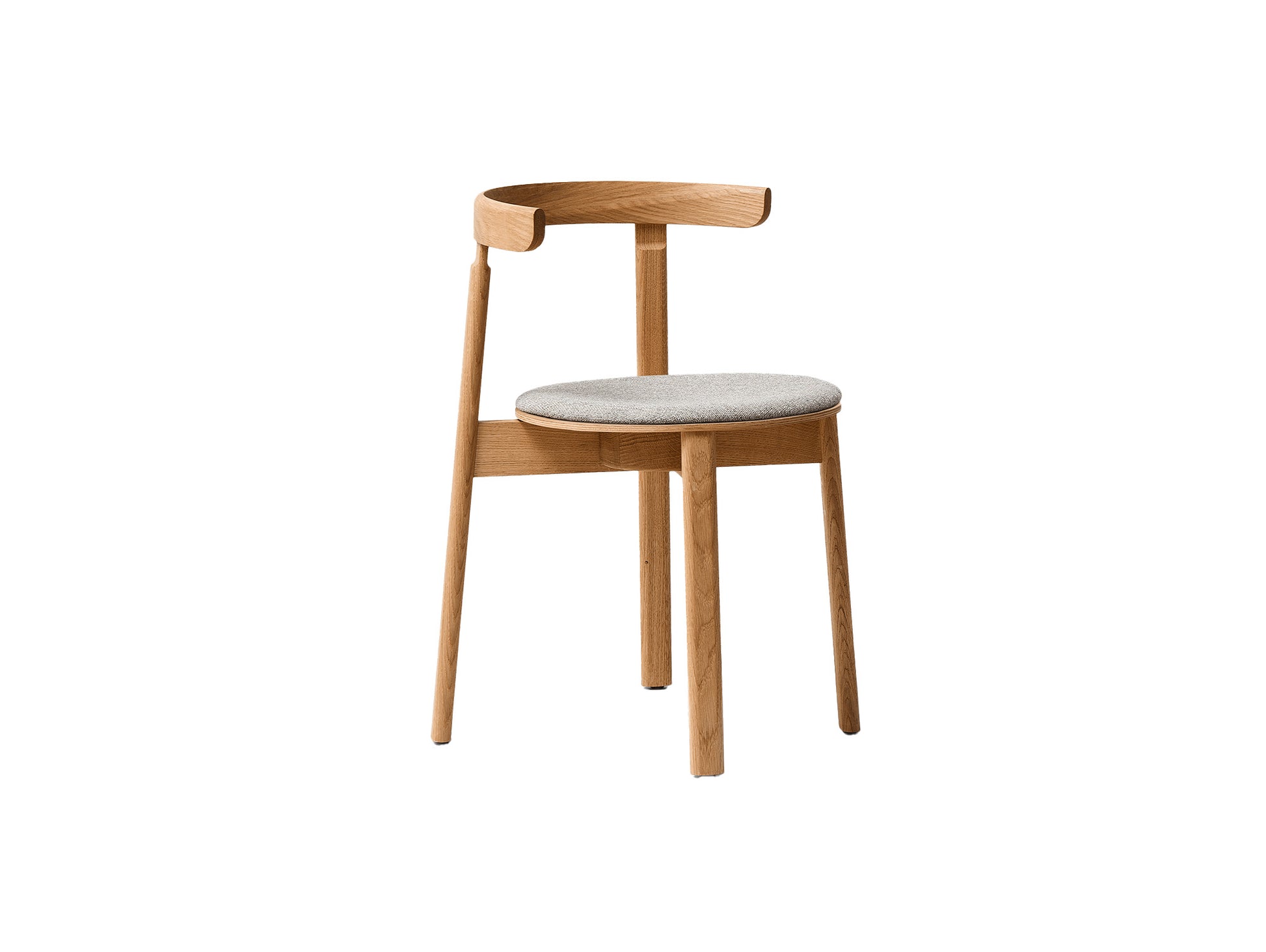 Lunar Chair Upholstered by Form & Refine - Oiled Oak