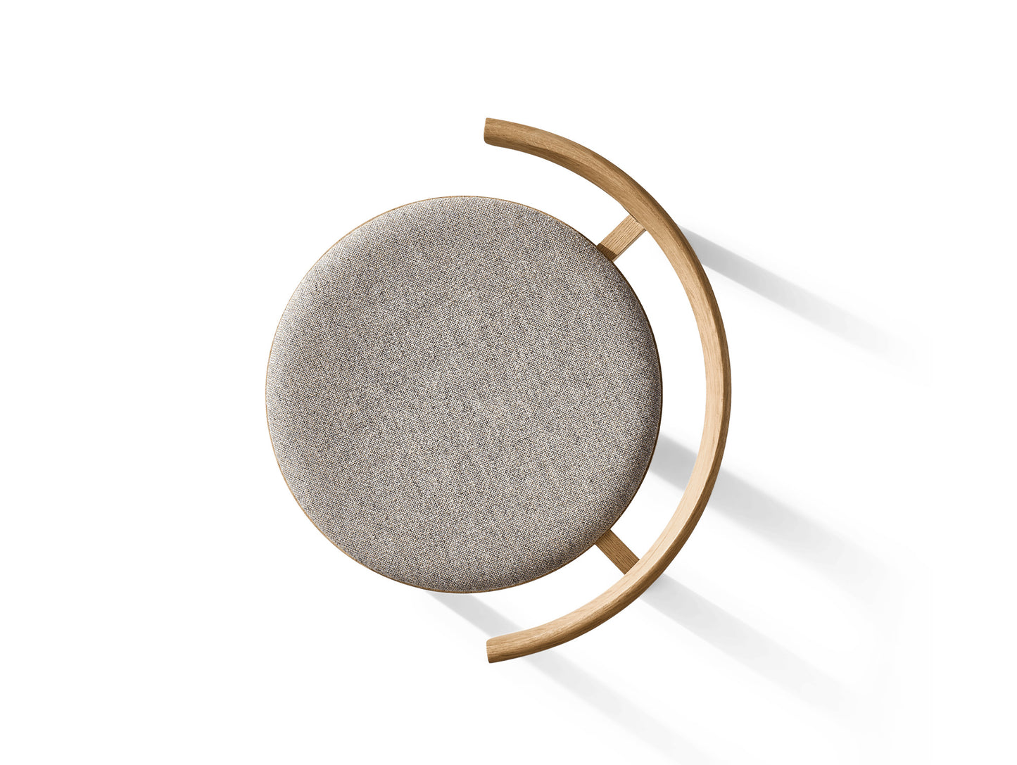 Lunar Chair Upholstered by Form & Refine - Oiled Oak